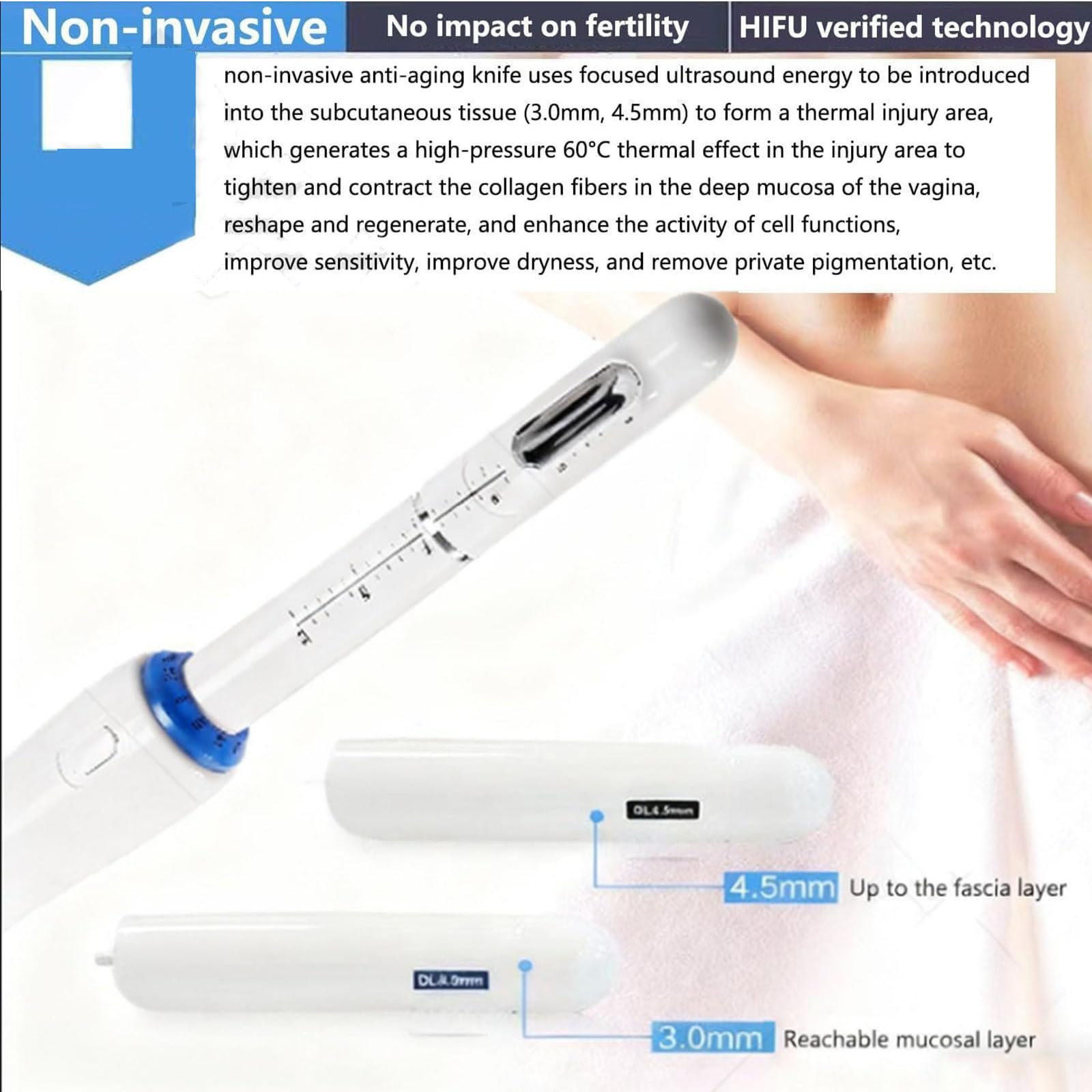 Allenatore muscolare del pavimento pelvico da donna: dispositivo di riparazione post-partum per rassodare, controllare la vescica e compattezza pelvica