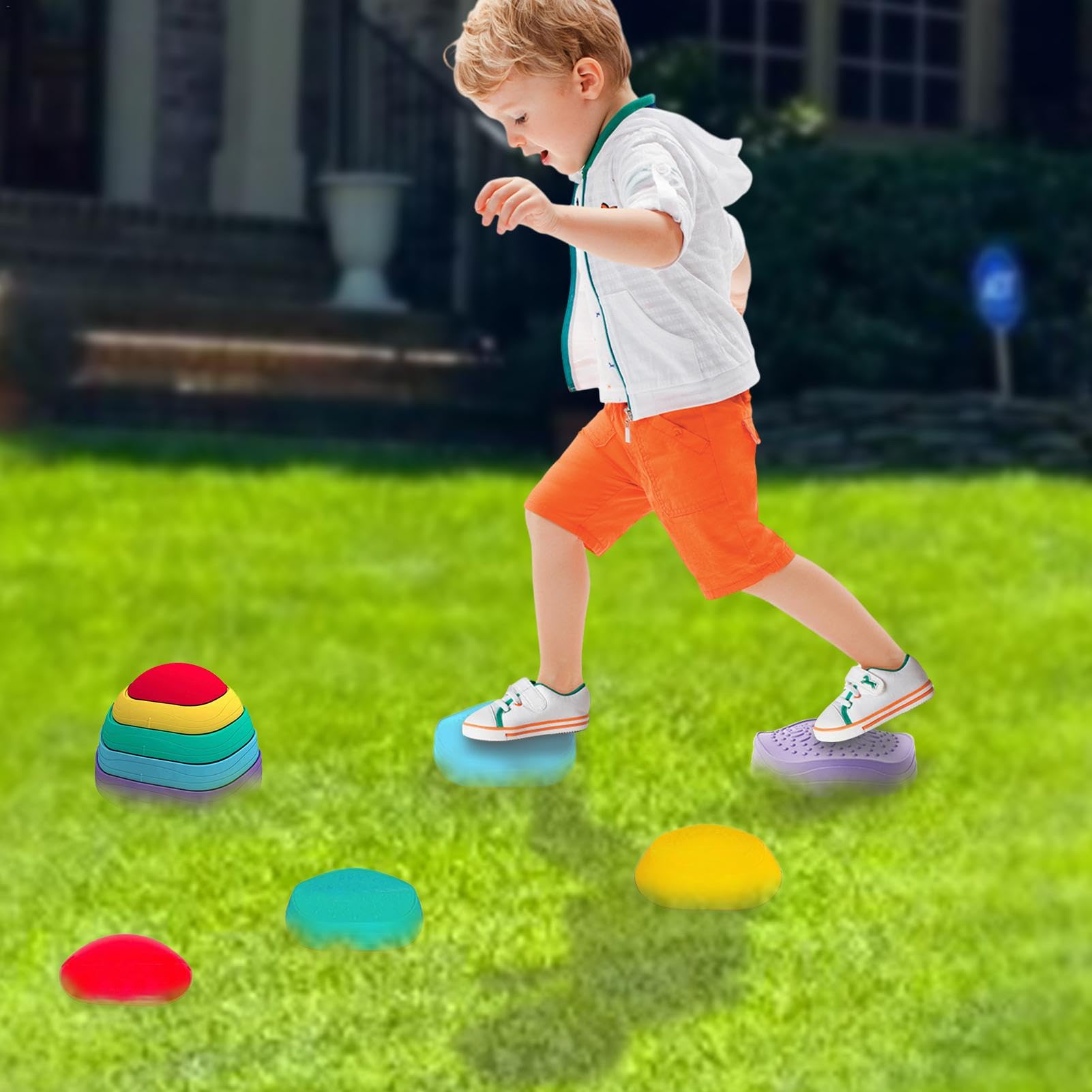 Piedras de equilibrio para niños, piedras de equilibrio para juguetes