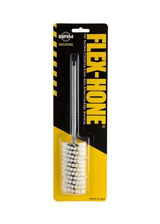 Brush Research BC114LA FLEX-HONE, 1-1/4" 31.8mm Diameter, 1000/1200 Grit, Levigated Alumina, for Final Polishing Applications
