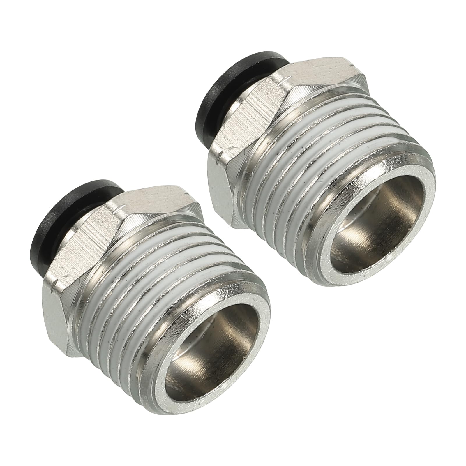 Conectores rápidos neumáticos de 8 mm PATIKIL con rosca de 1/2" NPT para conexiones sin fugas