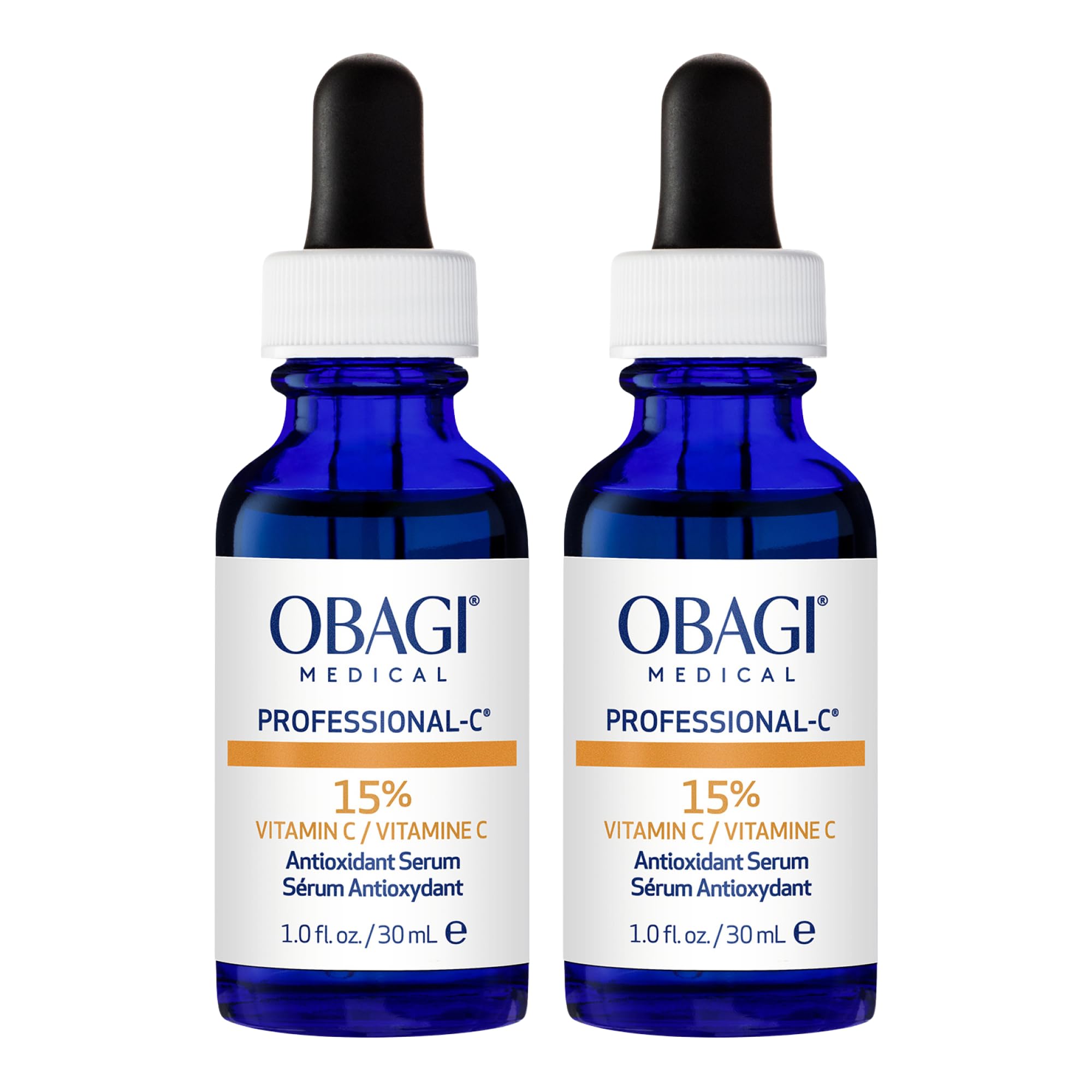 Obagi Medical Professional-C 15% Vitamin C Serum - Helps Brighten Skin Tone and Minimize the Appearance of Fine Lines & Wrinkles - 1 oz