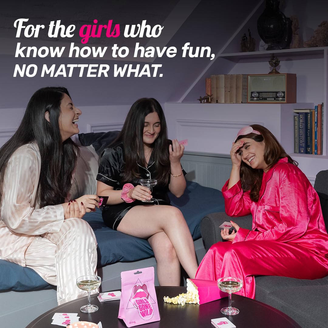 Dring Girls Gone Wild - Bachelorette Party Game | The Ultimate House Party Game for Girlfriends (Adult, 75 Cards, 3 Exciting Categories) | Perfect for Girlfriends Night, Birthdays & Reunions! - Image 2 thumbnail