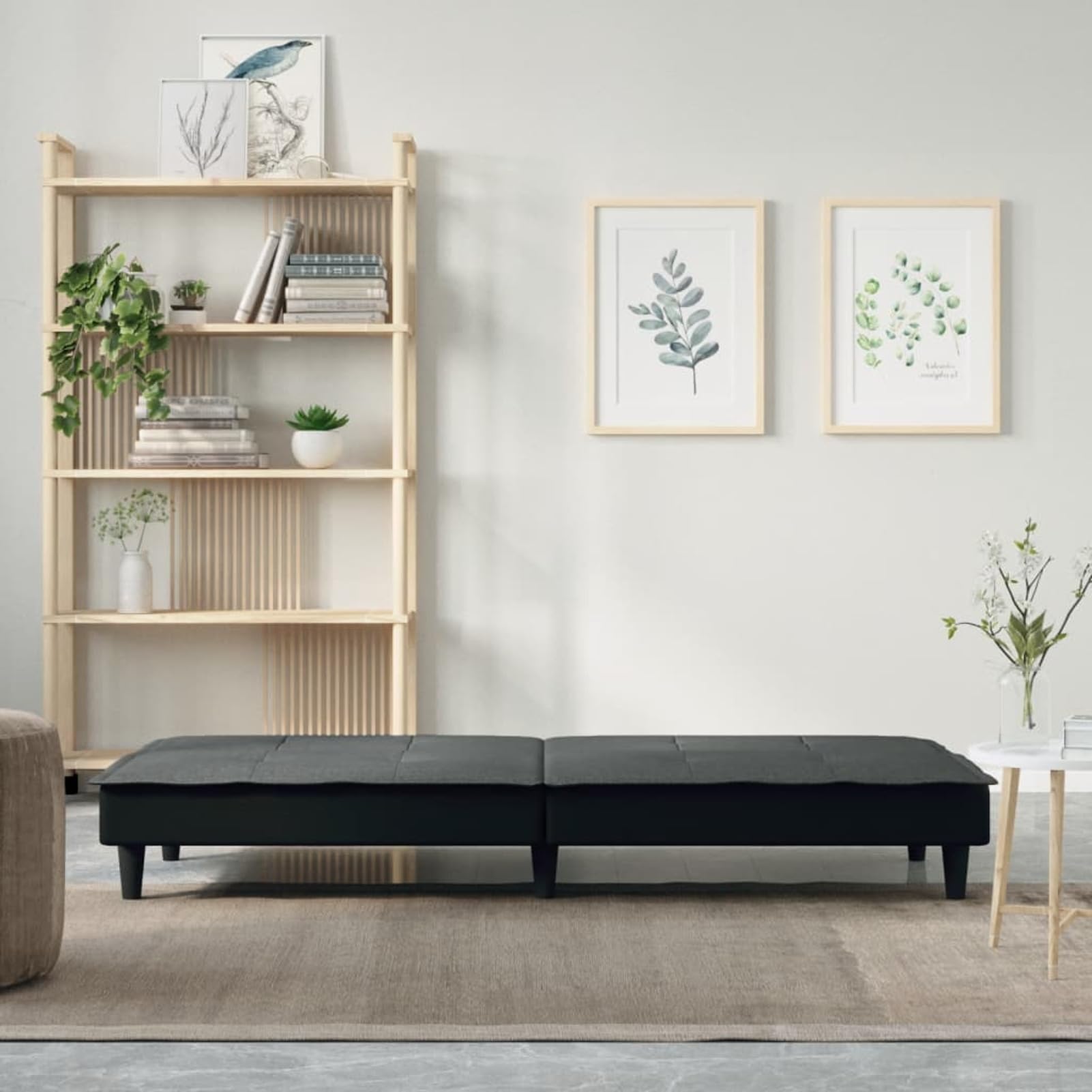 Divano Letto Grigio Scuro in Tessuto,Divano Letto,Divano,Divani da Soggiorno,Divano Moderno-351914