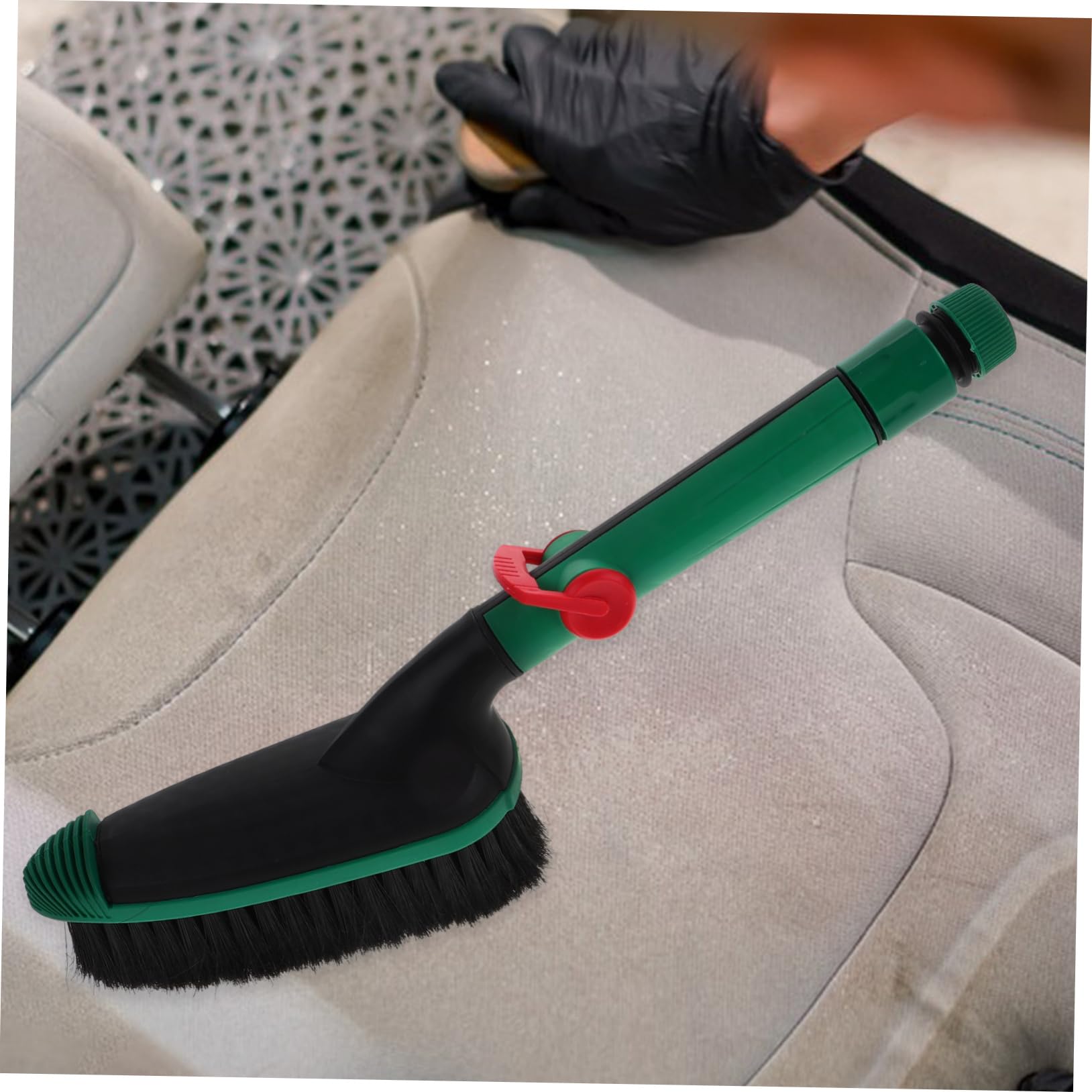 Completo Spazzola per Lavaggio Auto con Testa Scraper e Ergonomico Strumento Pulizia per Veicoli e Camion per Pulizia Rapida Ed