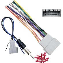 24Pin Car Radio Wiring Harness for Honda 2013-2020 with Radio Antenna Adapter Aftermarket Car Stereo Wiring Harness Connector for Accord Civic CR-V Odyssey Fit Stereo Radio Wiring Harness Cable