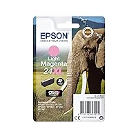 Epson 24Xl Serie Elefante Cartuccia Getto d'Inchiostro, Magenta Chiaro