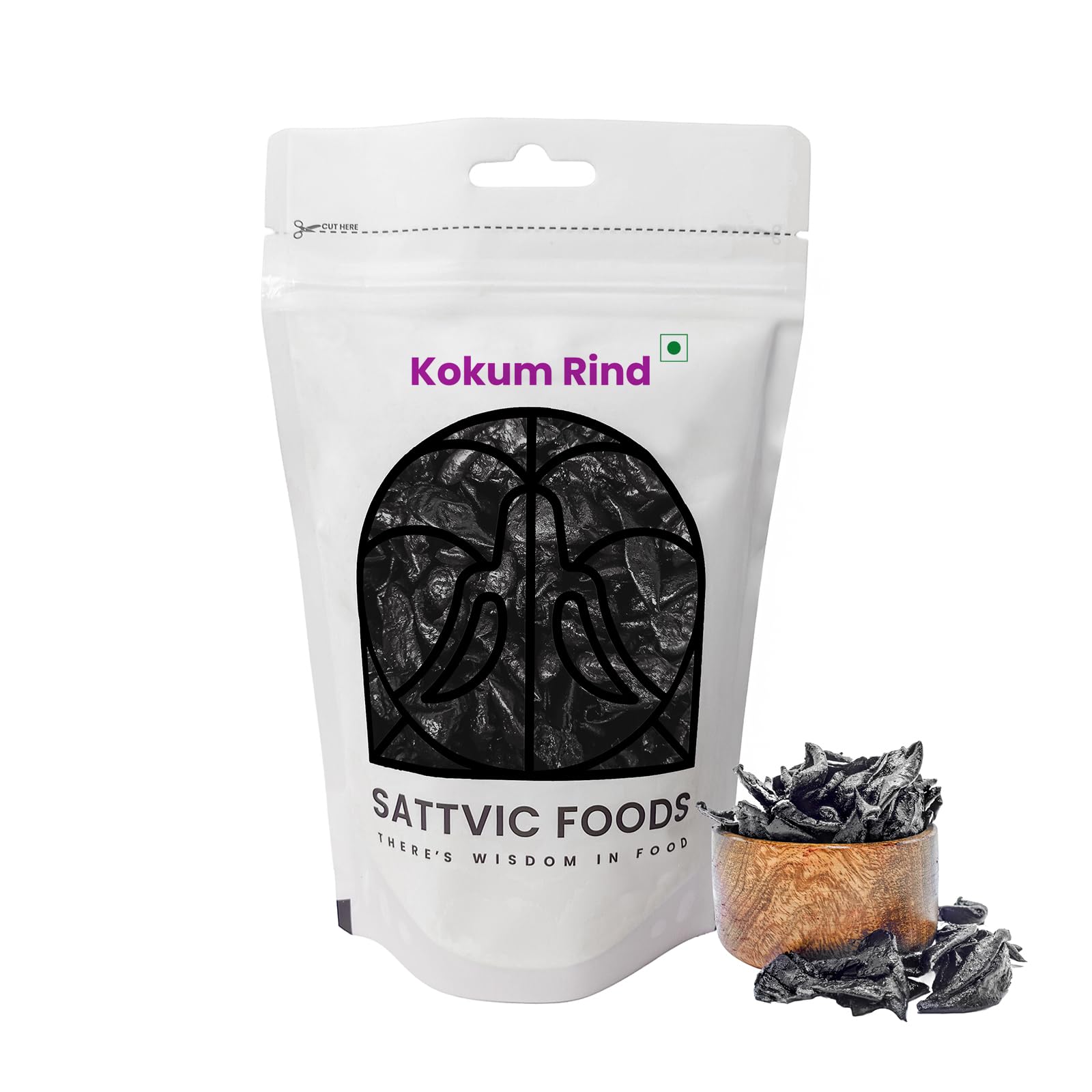 Sattvic Foods Kokum Rinds (250 g) | No Additives, Wet and Juicy Sun-dried Kokum | Sourced from Goa | Rich in Vitamin C & Supports Digestion | Perfect for Curries, Juices, & Traditional Syrups-image-8