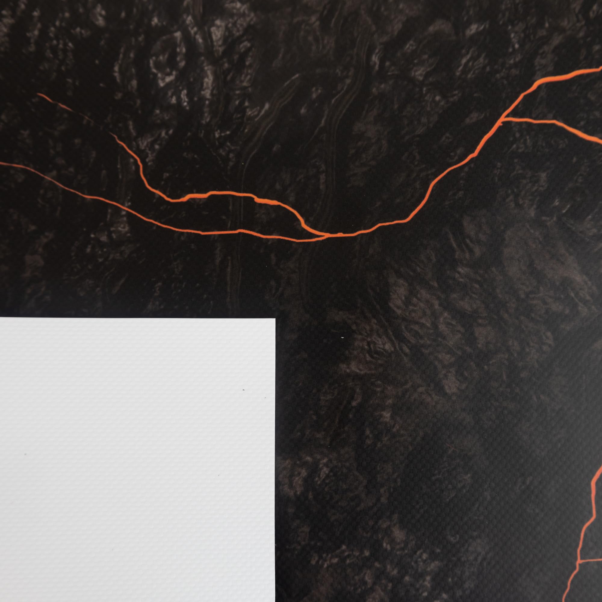 Tappetino per Wargaming compatibile con Age of Sigmar - 44" x 60" / 112 x 152 cm - Lava Campi