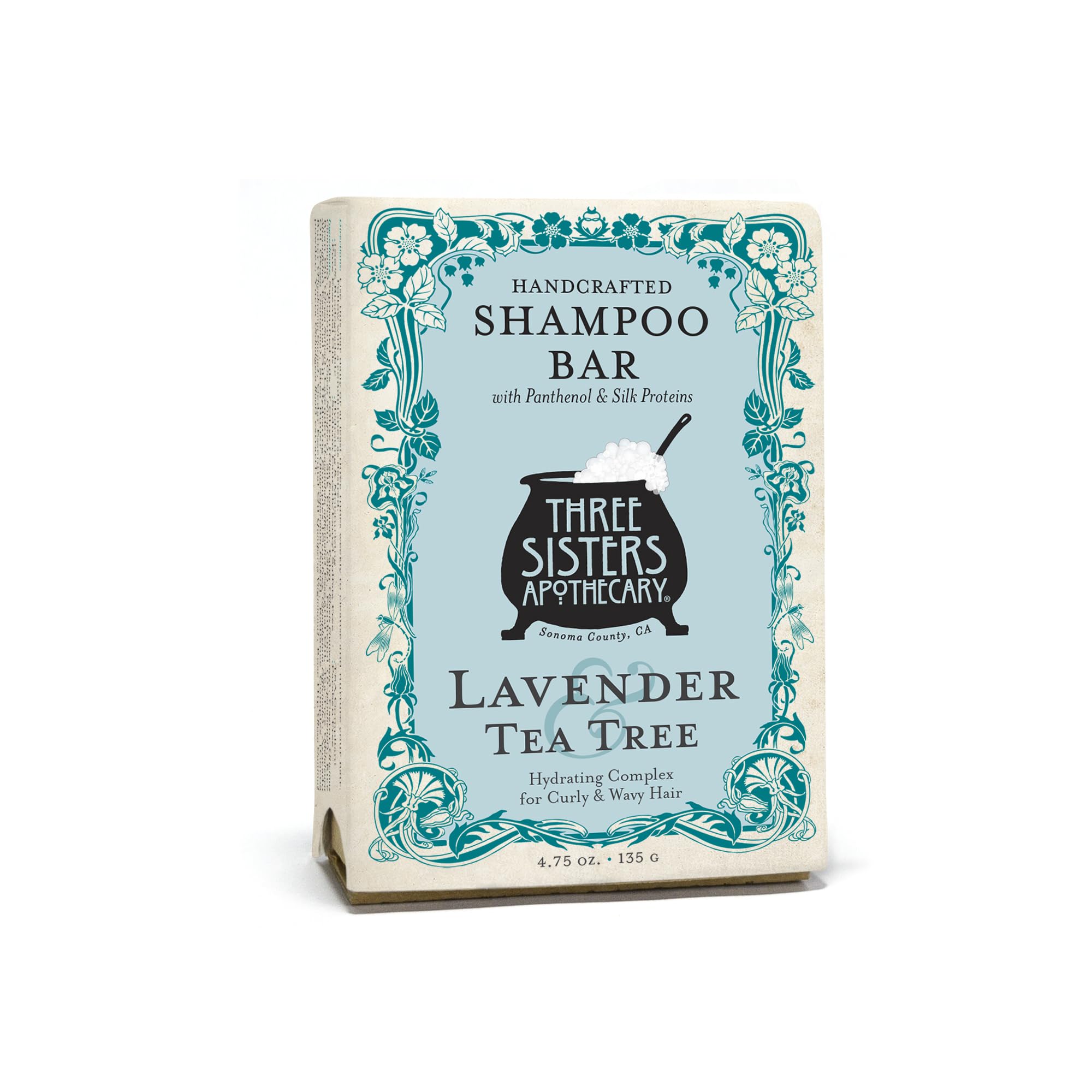 Three Sisters Apothecary Daily Solid 4.75 oz. Shampoo Bars (Lavender and Tea Tree)