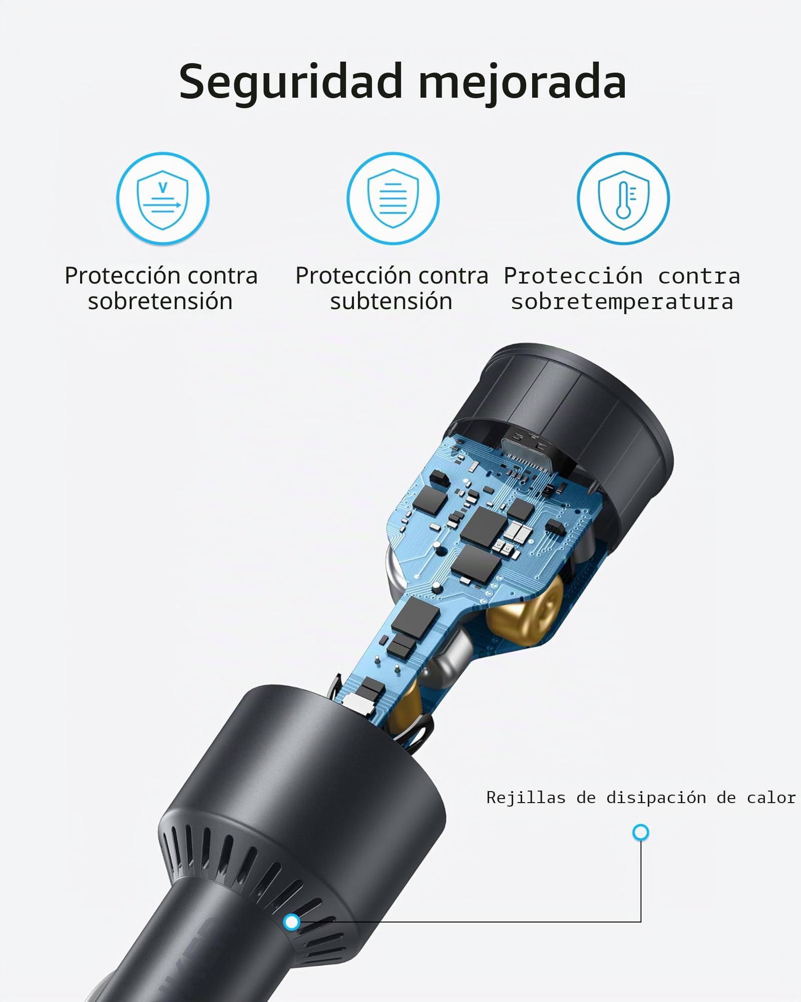 Anker Cargador de Coche USB-C, Cargador de Coche Rápido Tipo-C Ultracompacto 3 Puertos 167,5 W Máxi. para MacBook Pro/Air, iPhone 15/14 / 13 Series, Samsung S24 / S23, iPad Pro, AirPods y Más