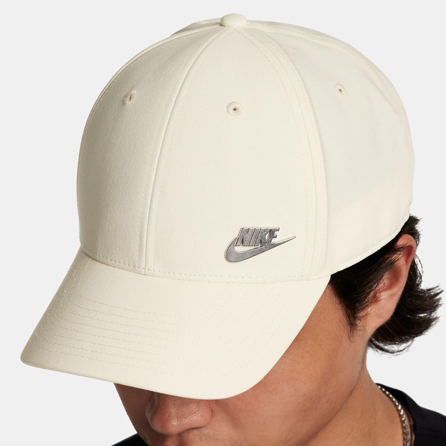 Nike Mens Club Structured Metal Logo Cap - Image 5