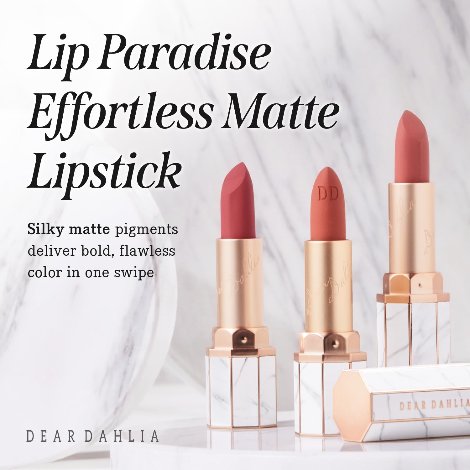 DEARDAHLIA Lip Paradise Effortless Matte Lipstick