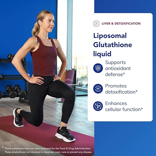 Miniatura 3 de Pure Encapsulations Glutatión líquido liposomal  Absorción mejorada Glutatión liposomal para apoyar la defensa antioxidante, desintoxicación y
