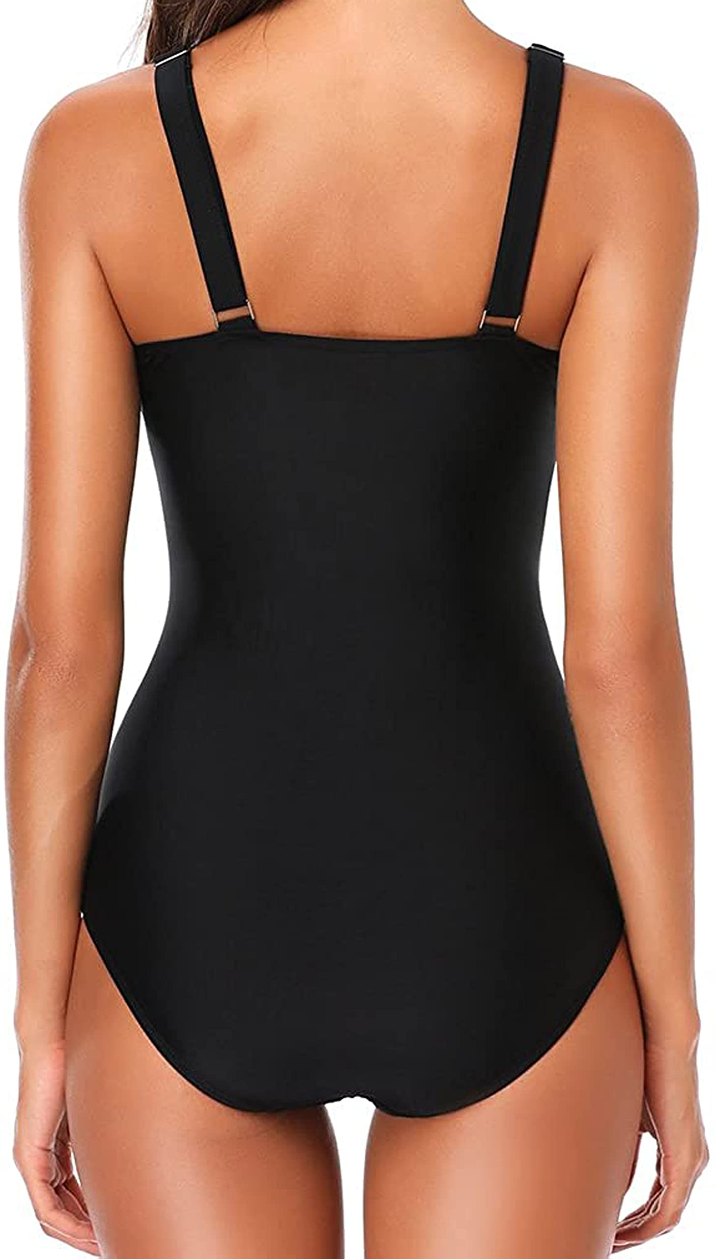 LA ORCHID Damen Badeanzug Cut Out sexy Einteiler Bademode Schwimmanzug Schlankheits Sommer
