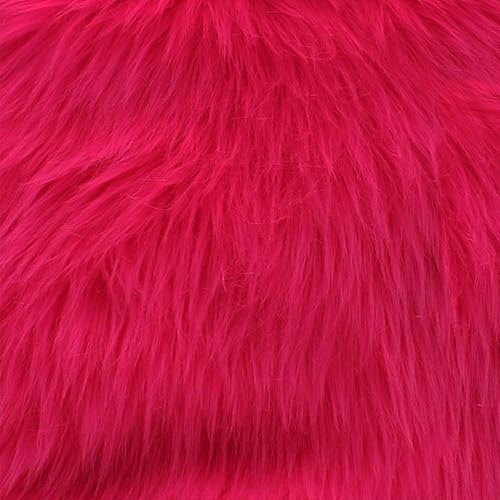 Vista 39 de The Yard - Pelo sintético de pelo sintético largo de lujo, para coser, cosplay, disfraz, decoraciones, 60 pulgadas de ancho