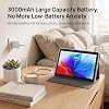Tablet DIGITHINK de 7 pulgadas con Android 14.0 y funda protectora, 8GB (3+5GB expandible) RAM + 32GB ROM, pantalla IPS, doble cámara, Bluetooth 5.0 WiFi (Negro) 5