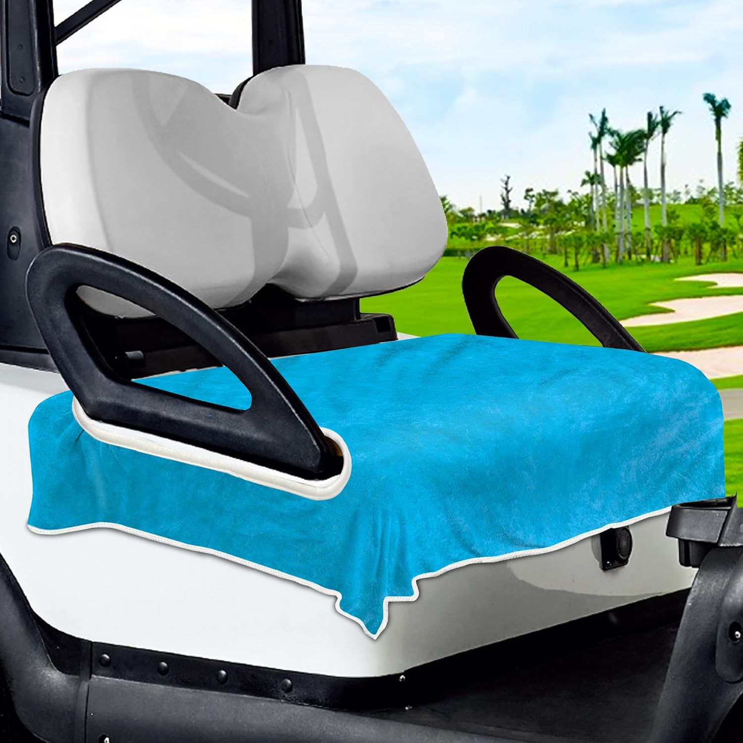 YOKYHOM Golf Cart Seat Covers, Summer Antihot Golf Cart