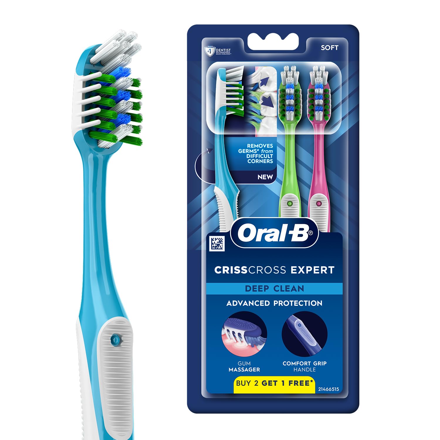 Buy Oral B Pro Health Anti-Bacterial Toothbrush - 1 Piece Adult