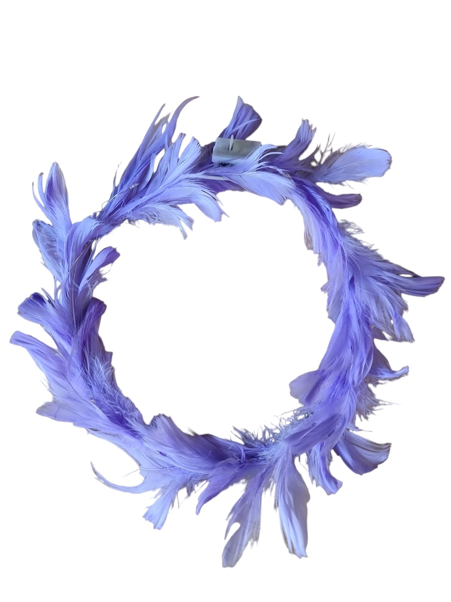 Tiara with led for Girls Floral Crown/Birthdays Parties Celebrations Tiara Crown (Multi Colour) 1pcs (Feather Tiara Purple)