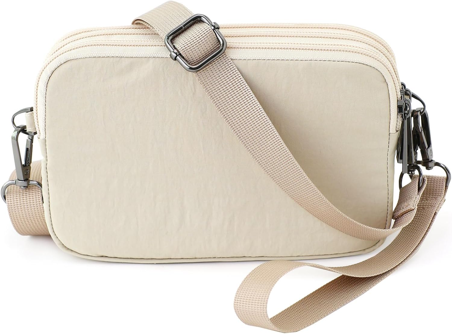 Small Wristlet Wallet for Women, 3-Zip RFID Crossbody Phone Purse - Image 9