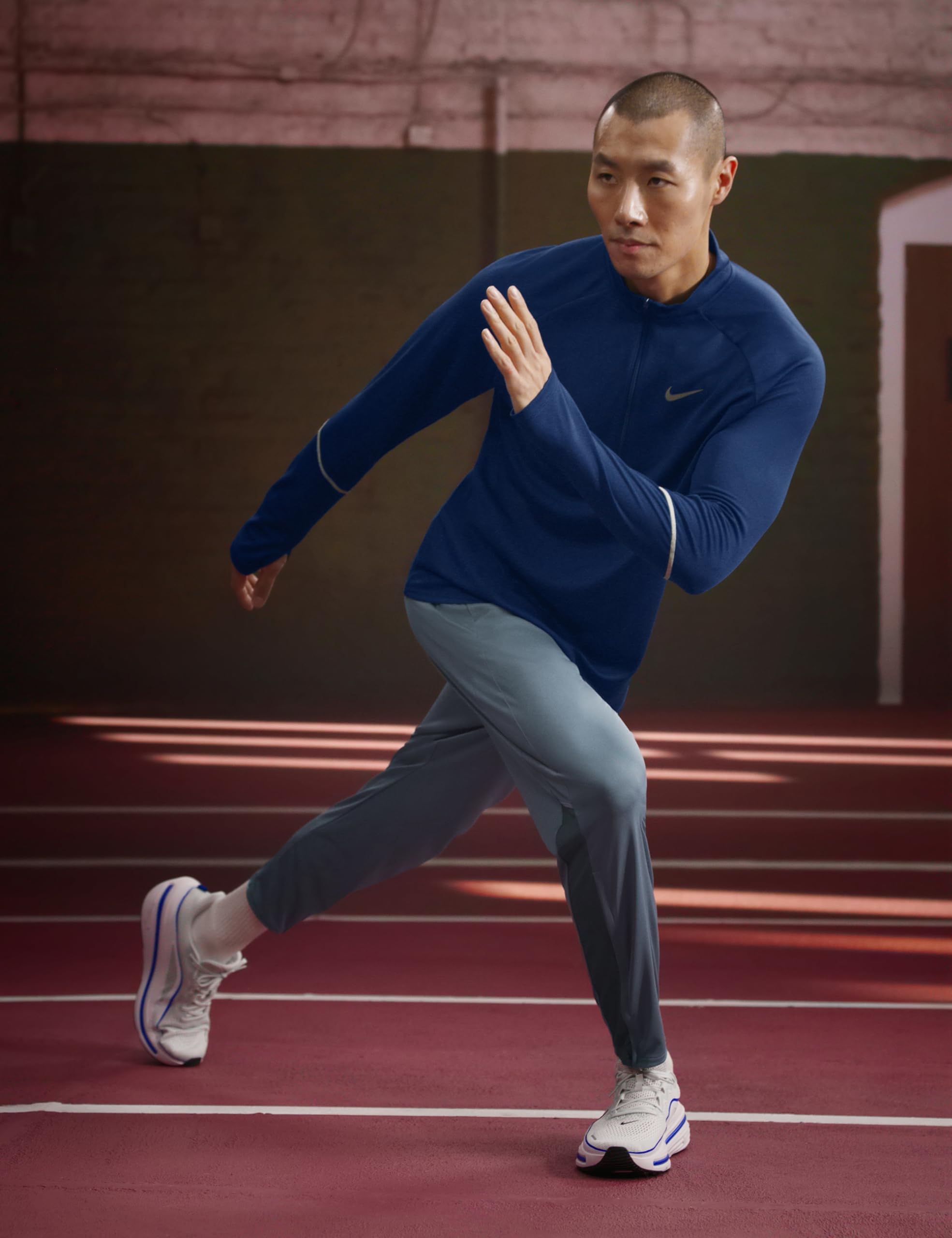 Nike Miler Dri-FIT-Laufoberteil mit Halbreißverschluss für Herren, IF2084