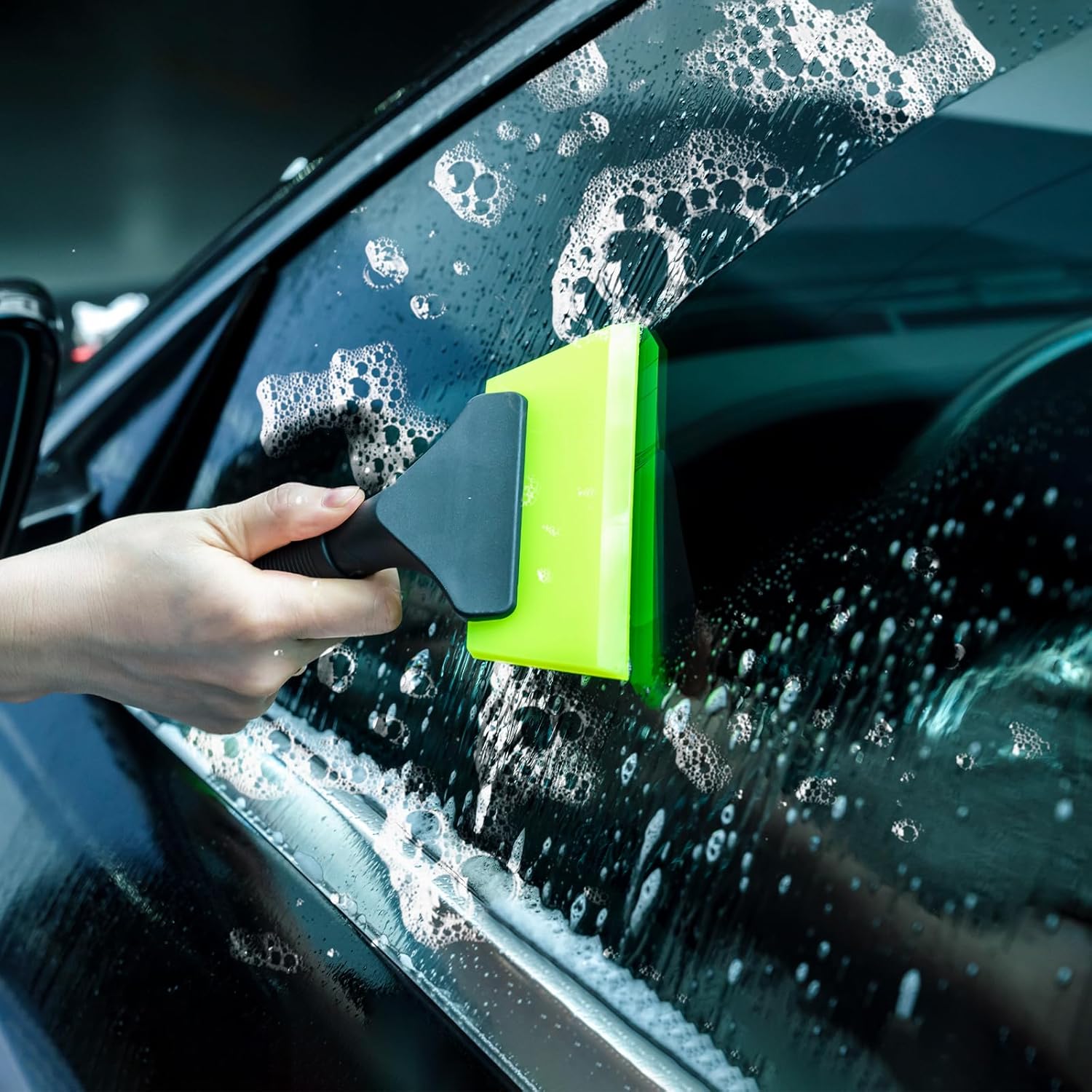 Bulldozer Squeee Window Tint Kit, Car Squeee for Windshields,