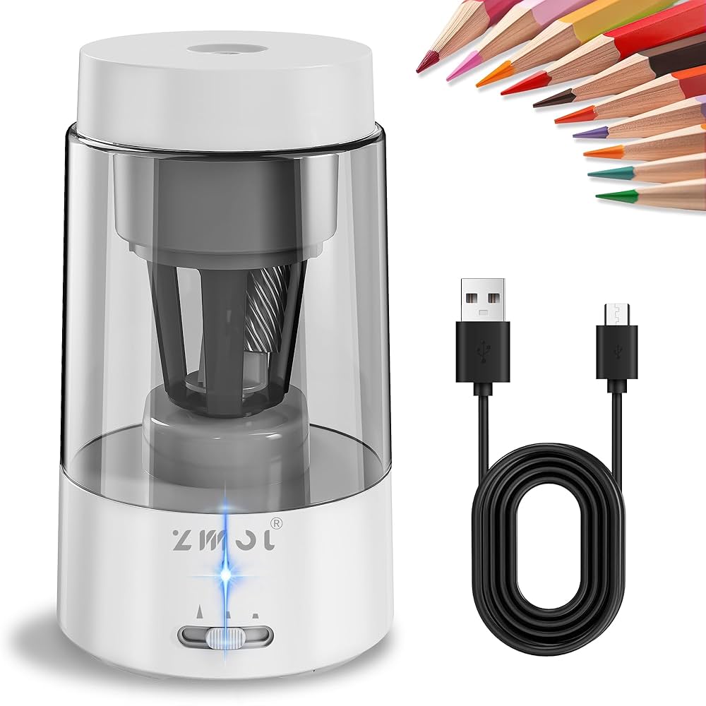 noriyomeさん専用品 Amazon.co.jp: ZMOL電動鉛筆削り、ポータブル鉛筆削りキッズ