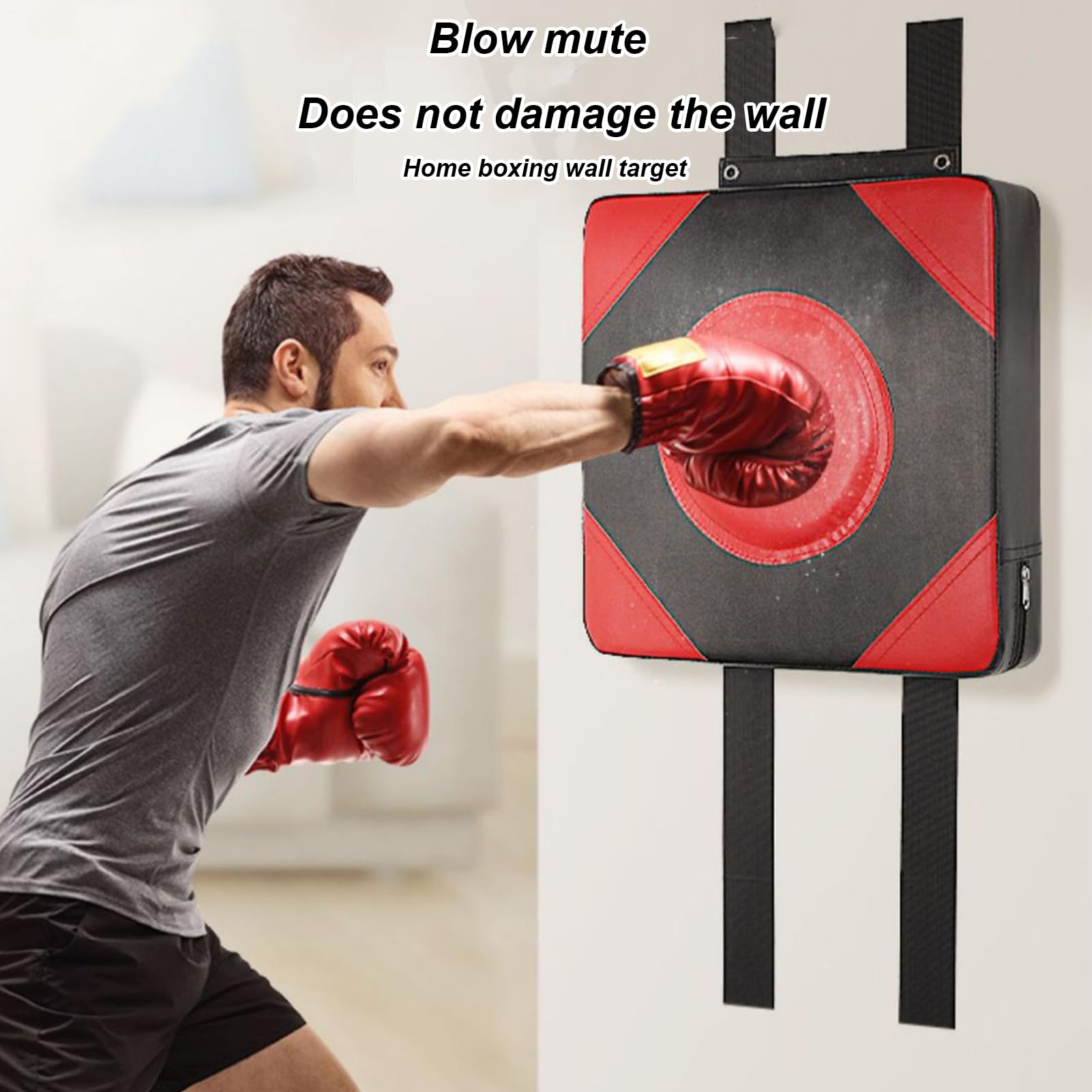 Almohadilla de impacto montada en la pared, de poliuretano, para entrenamiento, saco de entrenamiento, almohadilla de bloqueo para gimnasio, entrenamiento de boxeo, hogar