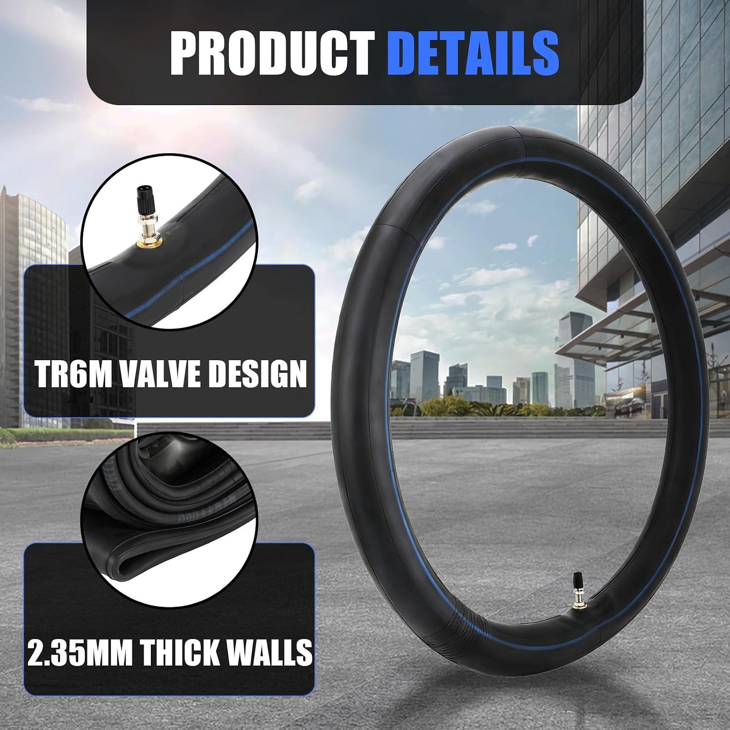 2.00/2.25-19" Inner Tube for Surron LBX, Rear Tire Tube for Sur Ron Light Bee X Electric Dirt Bike