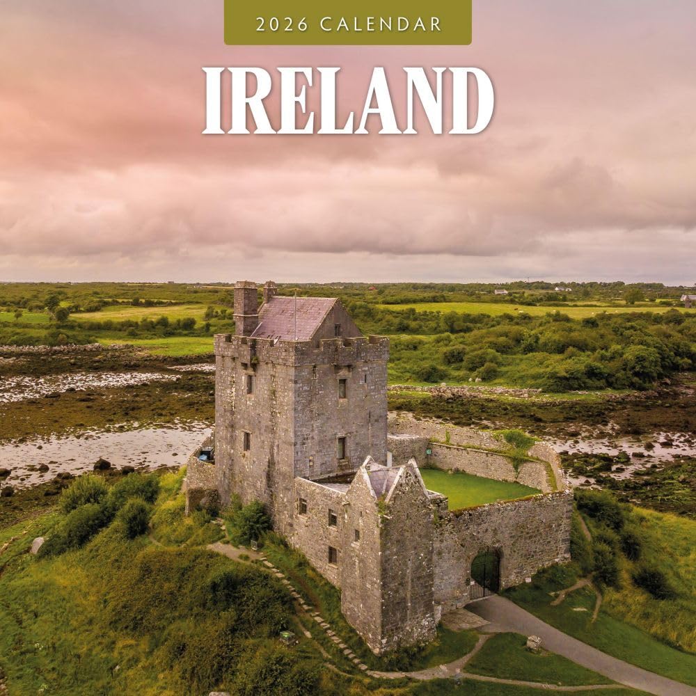 Ireland - 2026 Square Wall Calendar - by Red Robin Publishing