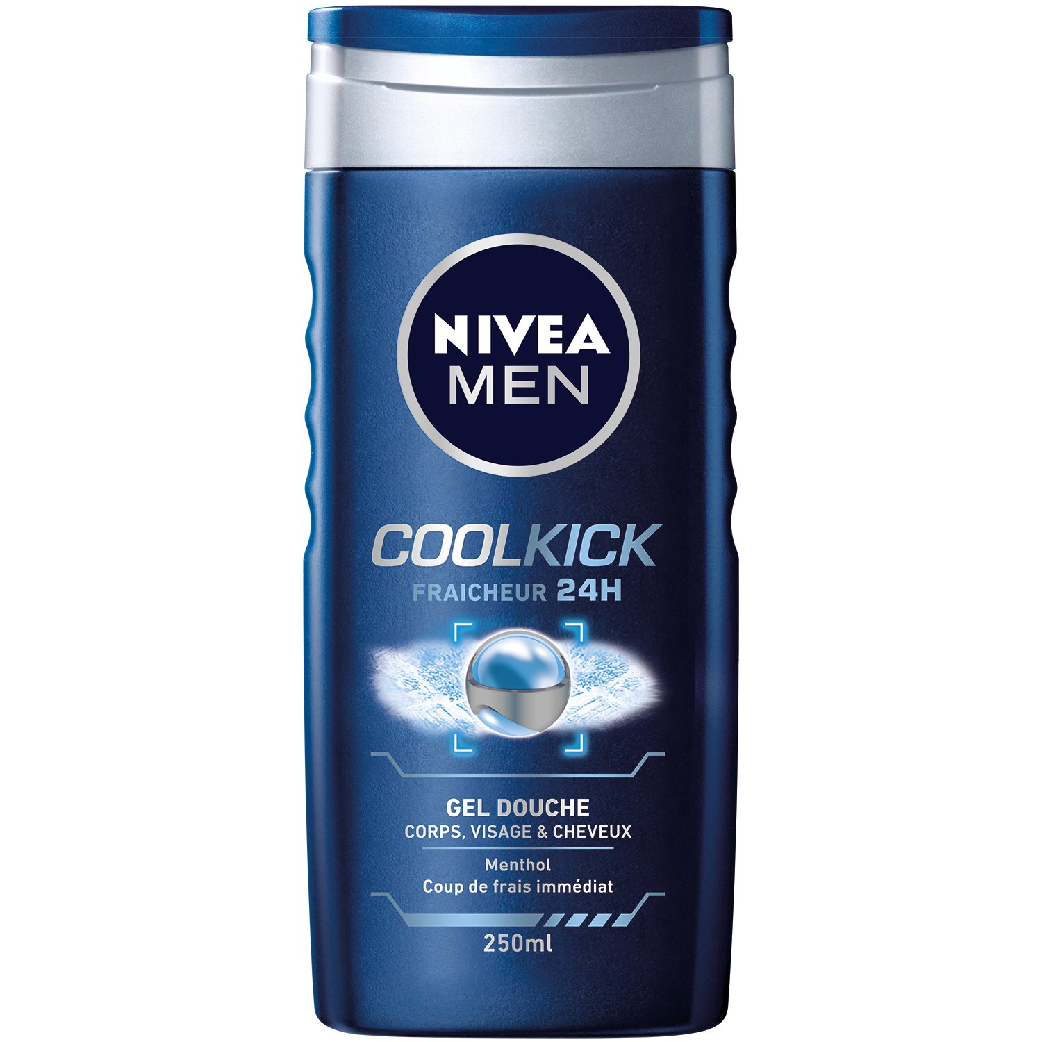 Nivea - Juego de 12 gel de ducha para hombre, 250 ml, 4 unidades