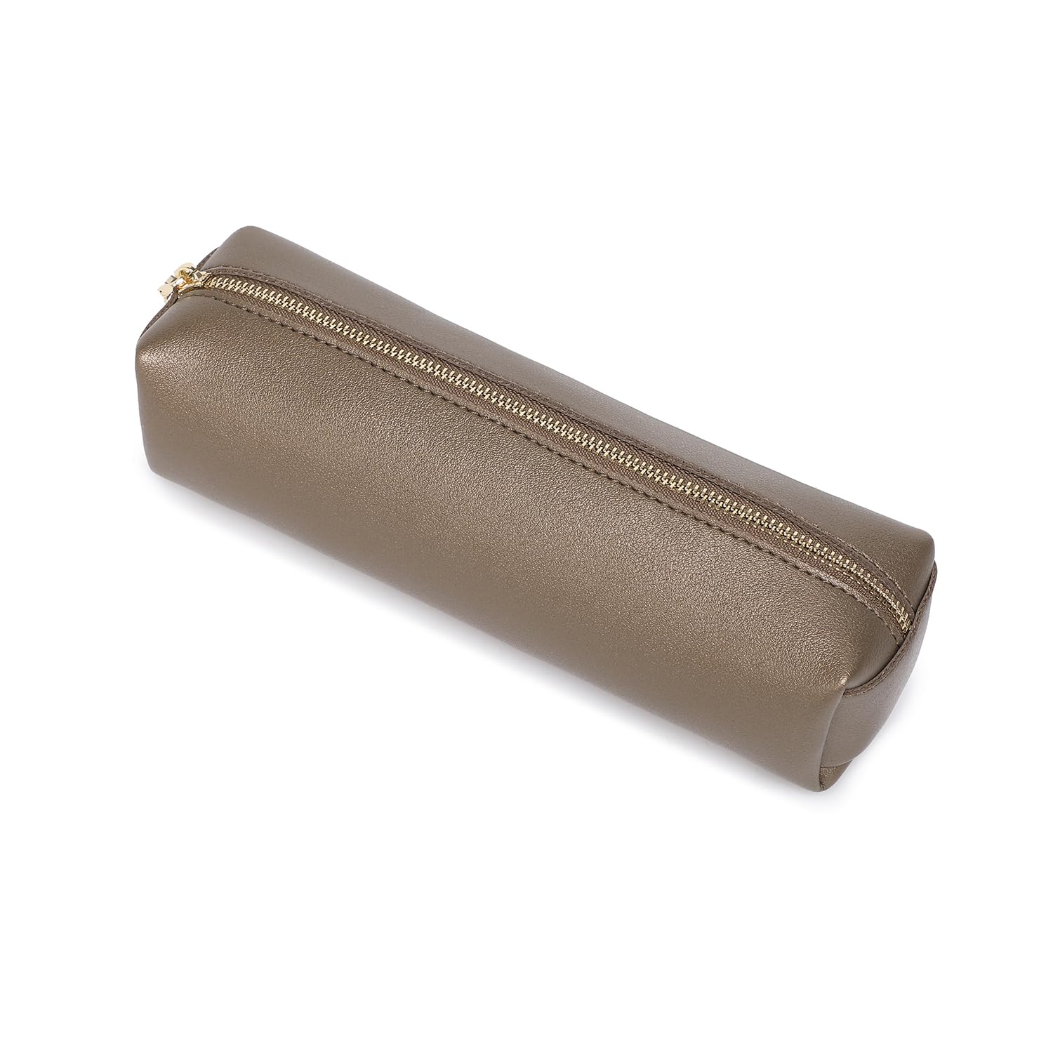 YONBEN Pencil Case Big Roomy Pen Holder Storage Pouch (Pearl Brown, FL)