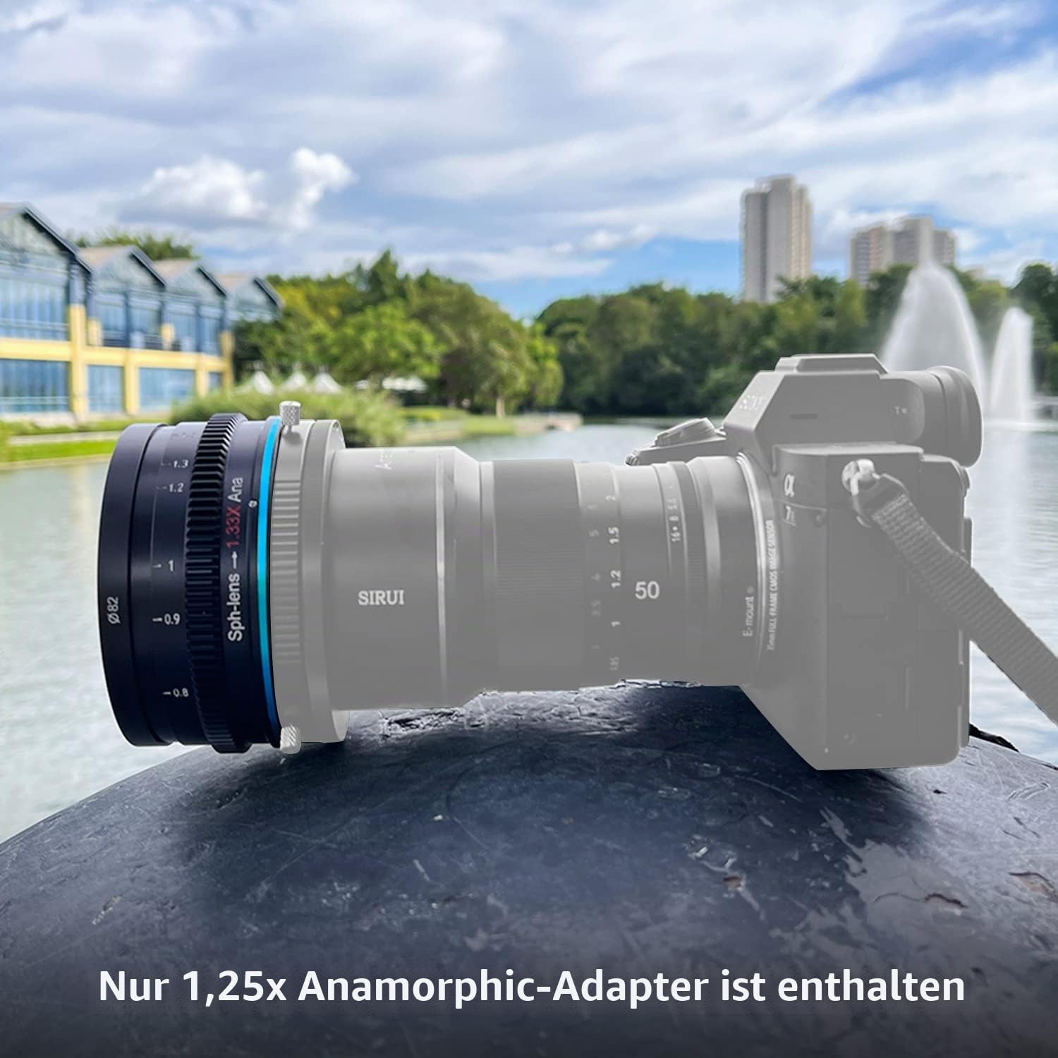 SIRUI 1.25x Anamorphotischer Adapter für SIRUI Cine Objektive