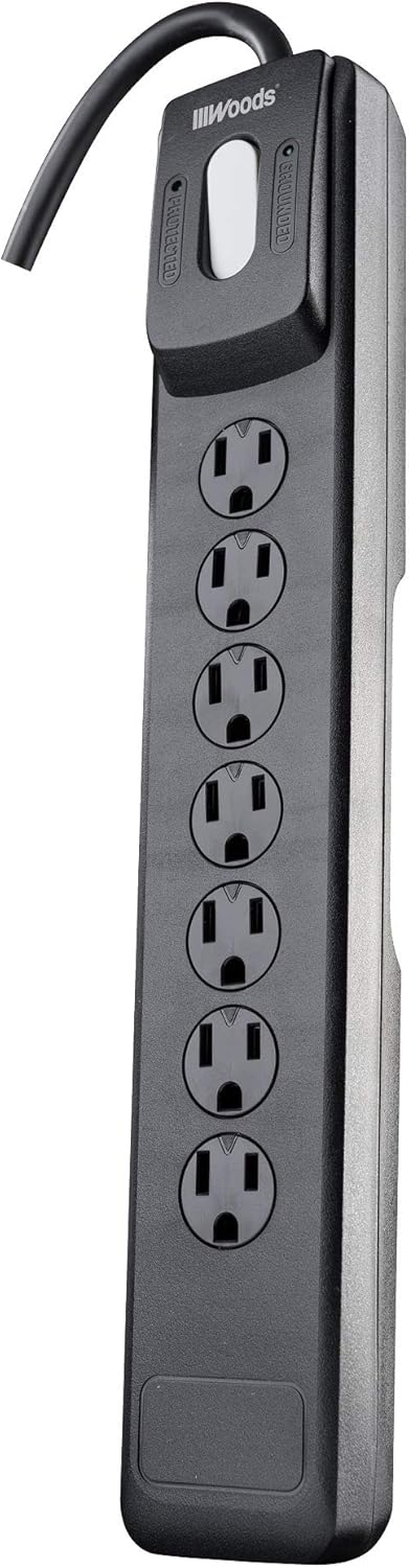Surge Protector with Safety Overload Feature