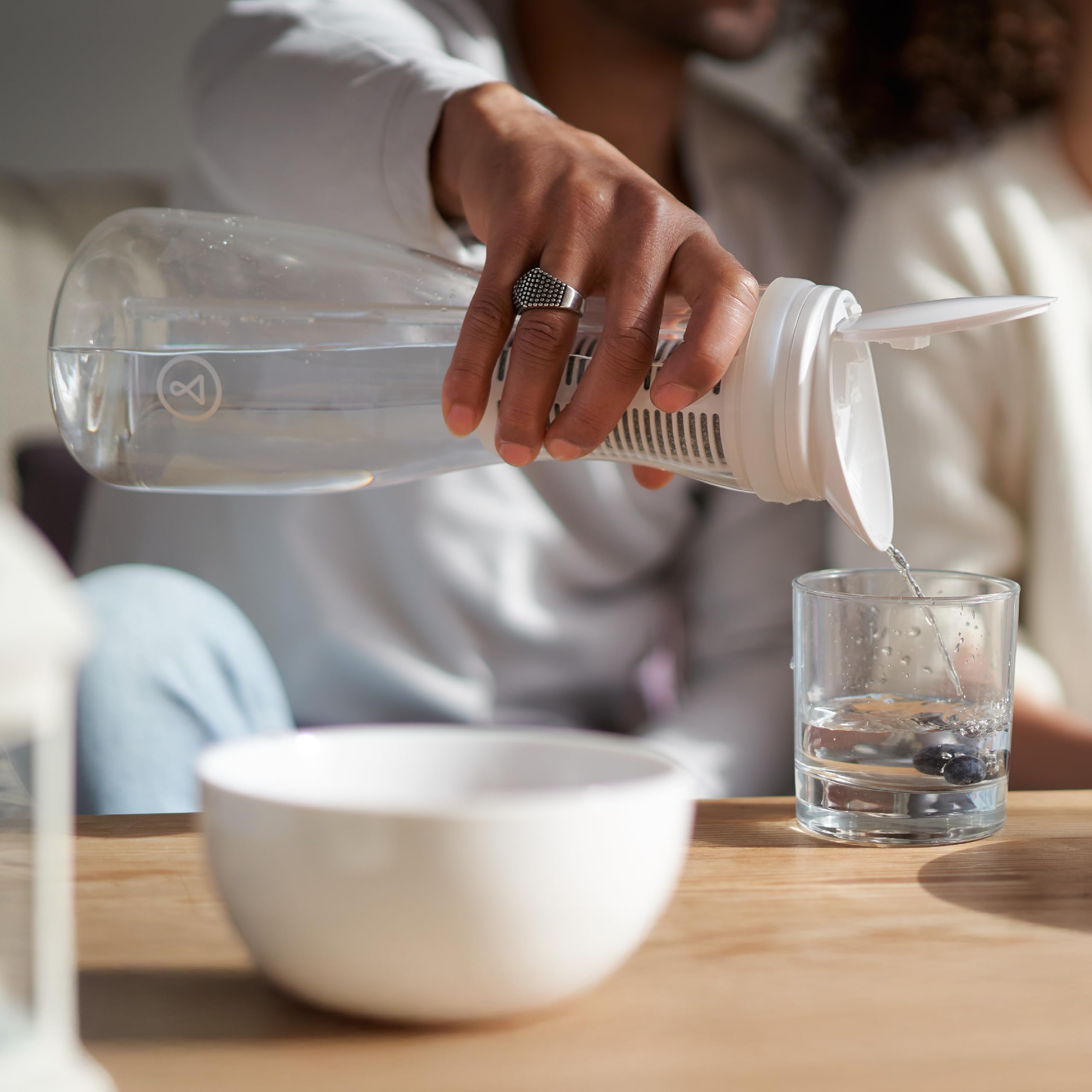 PitcherPro glazen waterfilterkan navulling