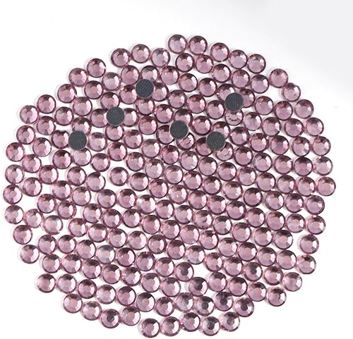 Vista 193 de 6000 diamantes de imitación termoadhesivos a granel, diamantes de imitación azules para ropa de manualidades, cristales termoadhesivos