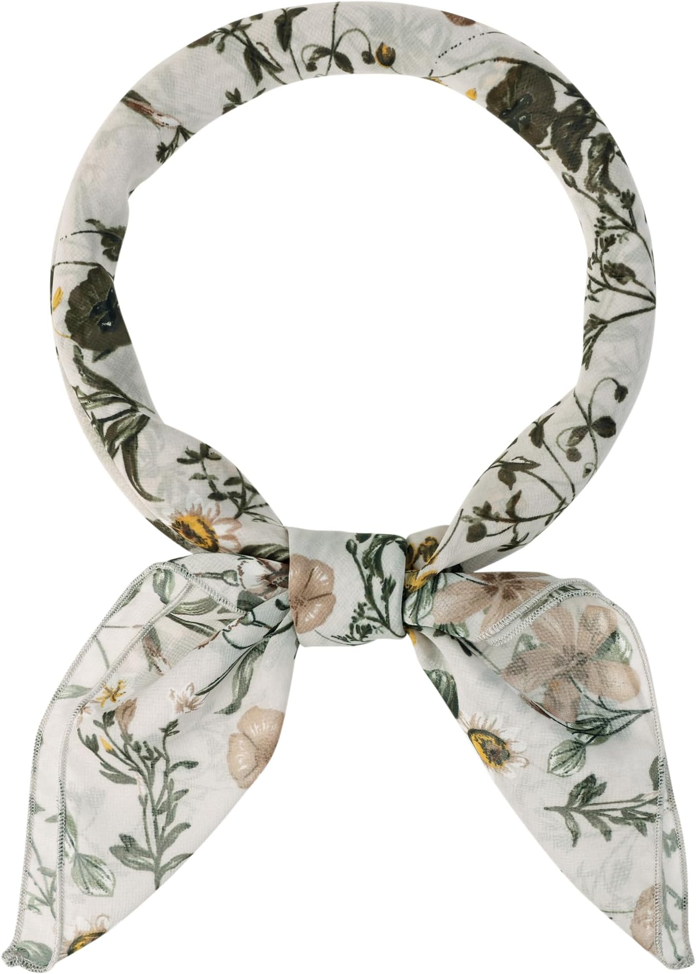 Allegra KWomen Chiffon Scarves - 27.6" X27.6" - Floral Print Square Kerchief Neck Scarf Neckerchief