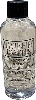 English Pear and Freesia Reed Diffuser Refill | Highly Scented | Cruelty & Vegan Free (Refill 100ml)