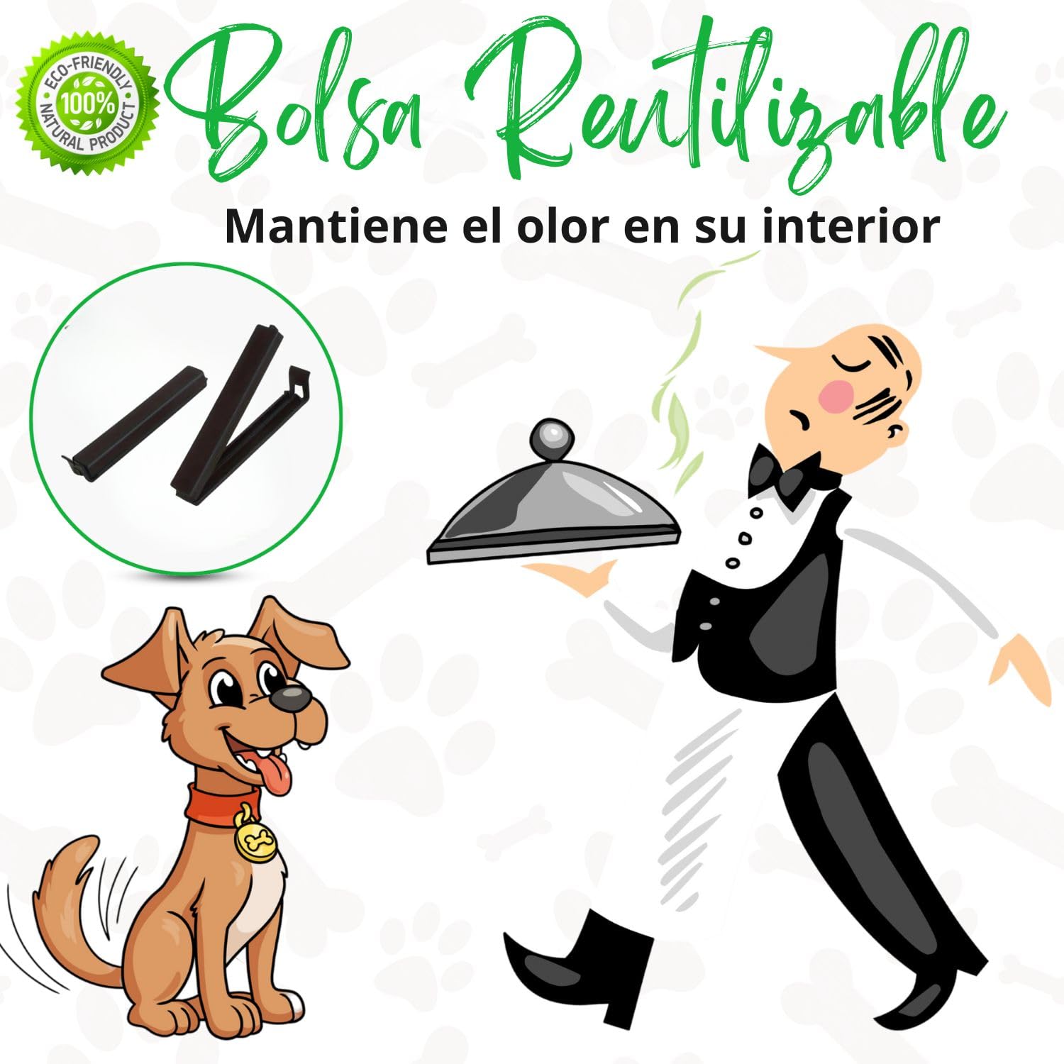 Snacks Naturales Deshidratados para Perros, 20 unds. (Orejas de Cerdo) | Chuches Deshidratadas de Carne Seca