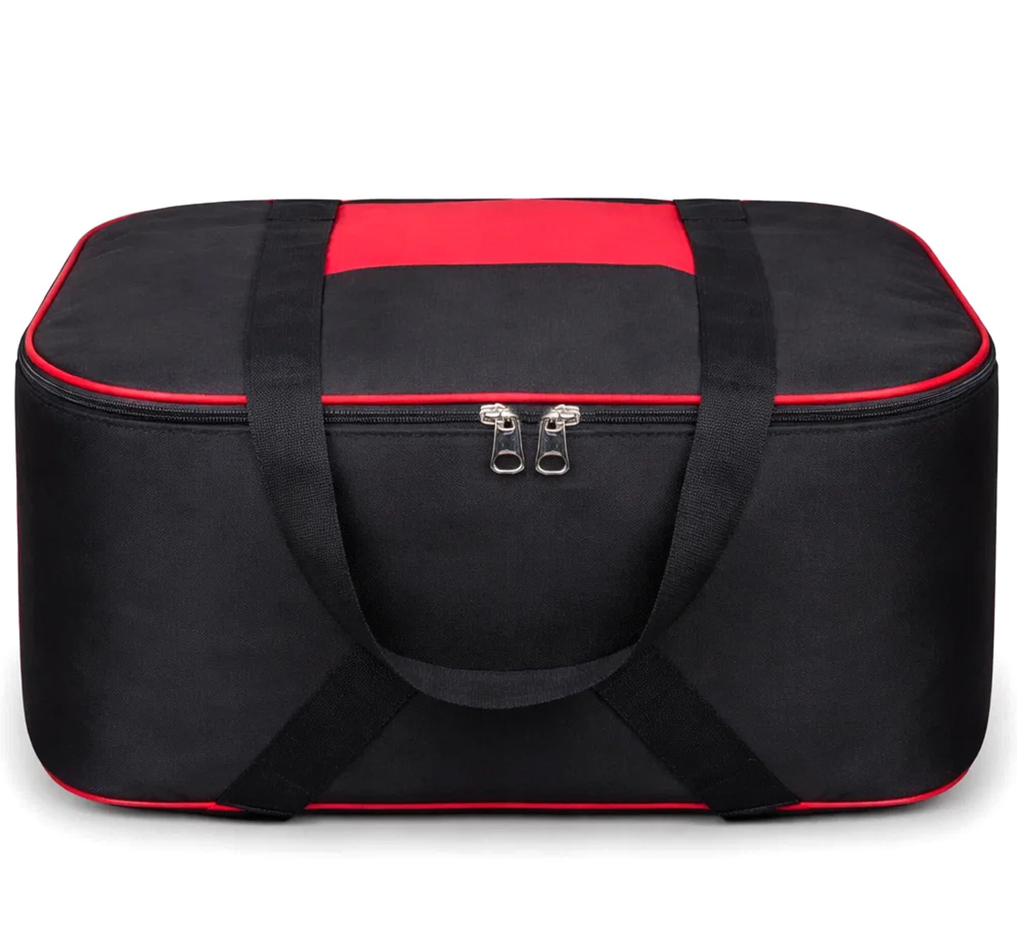 GLUN® Pack of 1 67L Under Bed Storage Organiser with Dual Handles & Two-Way Zip Closure, Front Utility Pocket Clothes, Blanket & Seasonal Storage Bag-image-8