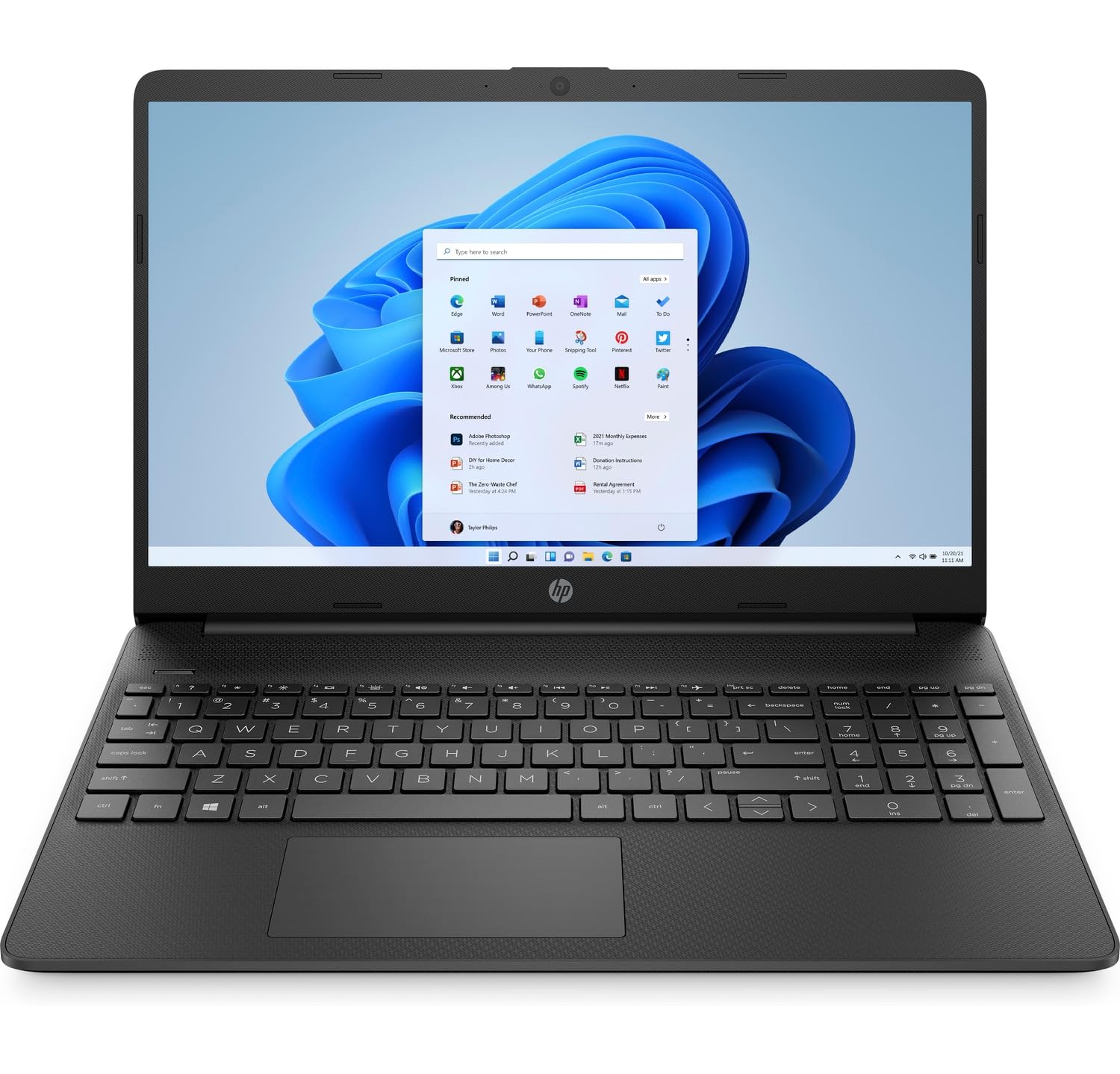 Amazon.com: HP Laptop 15z-ef1xxx 15.6 pulgadas HD AMD Athlon Gold