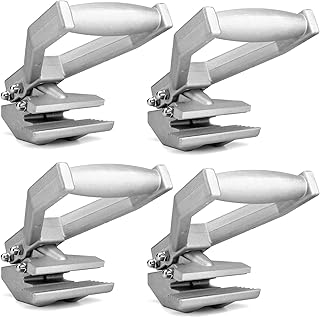 QWORK Carpet Puller Clamp, 4 Pack Carpet Claw Tool for Installation and Removal