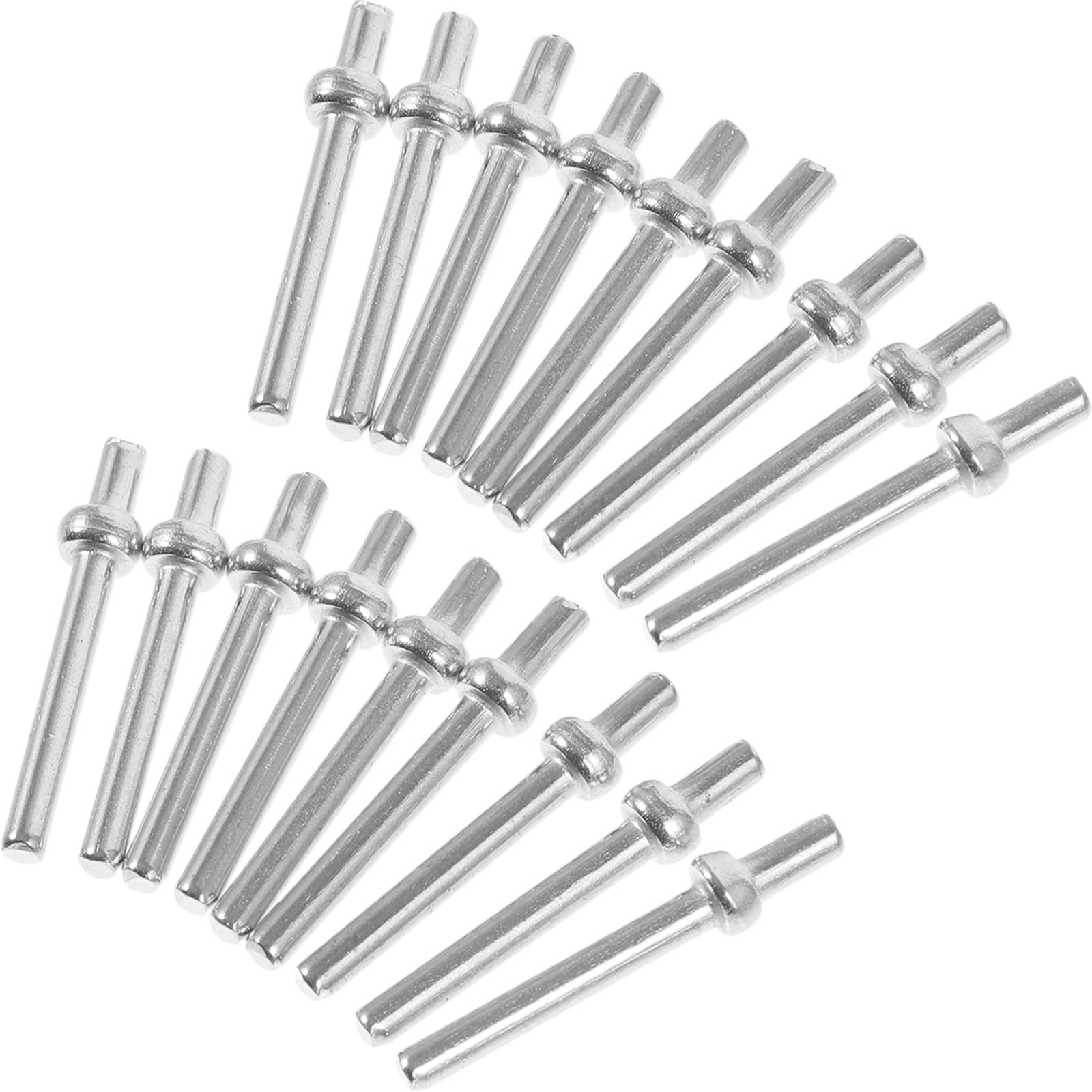 GARIOUANS Metal Scoring Pegs Cribbage Board 100Pcs Portable Game Pins for Desktop Card Play