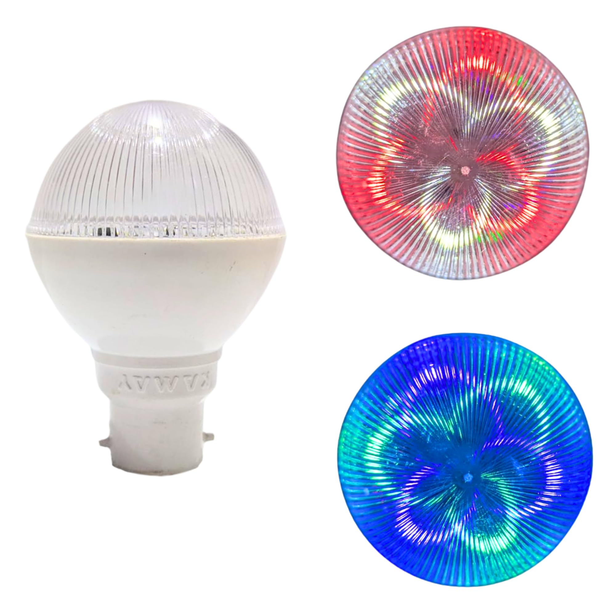 KAMAY 1.2W Mini Flower LED Bulb for Mandir | Colour Changing Decorative Temple Light | Low Power LED Bulb for Home, Pooja Room & Festive Decoration | B22 Base | Packof1 (Medium)-image-25