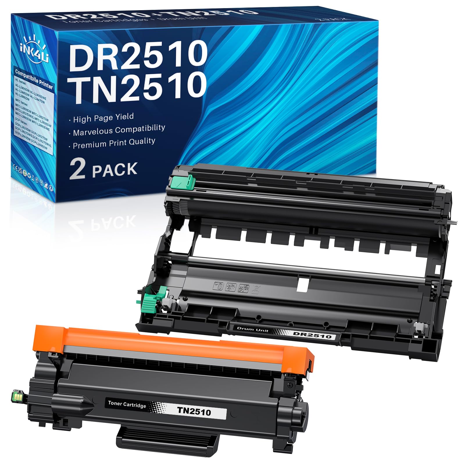 INK4U Kompatibel für Toner -1