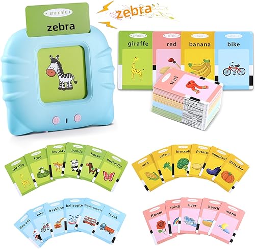 Tarjeta de memoria parlante juguete educativo juguetes preescolares regalos de cumpleaños para niños y niñas niños de 2 a 6 años 224 palabras en
