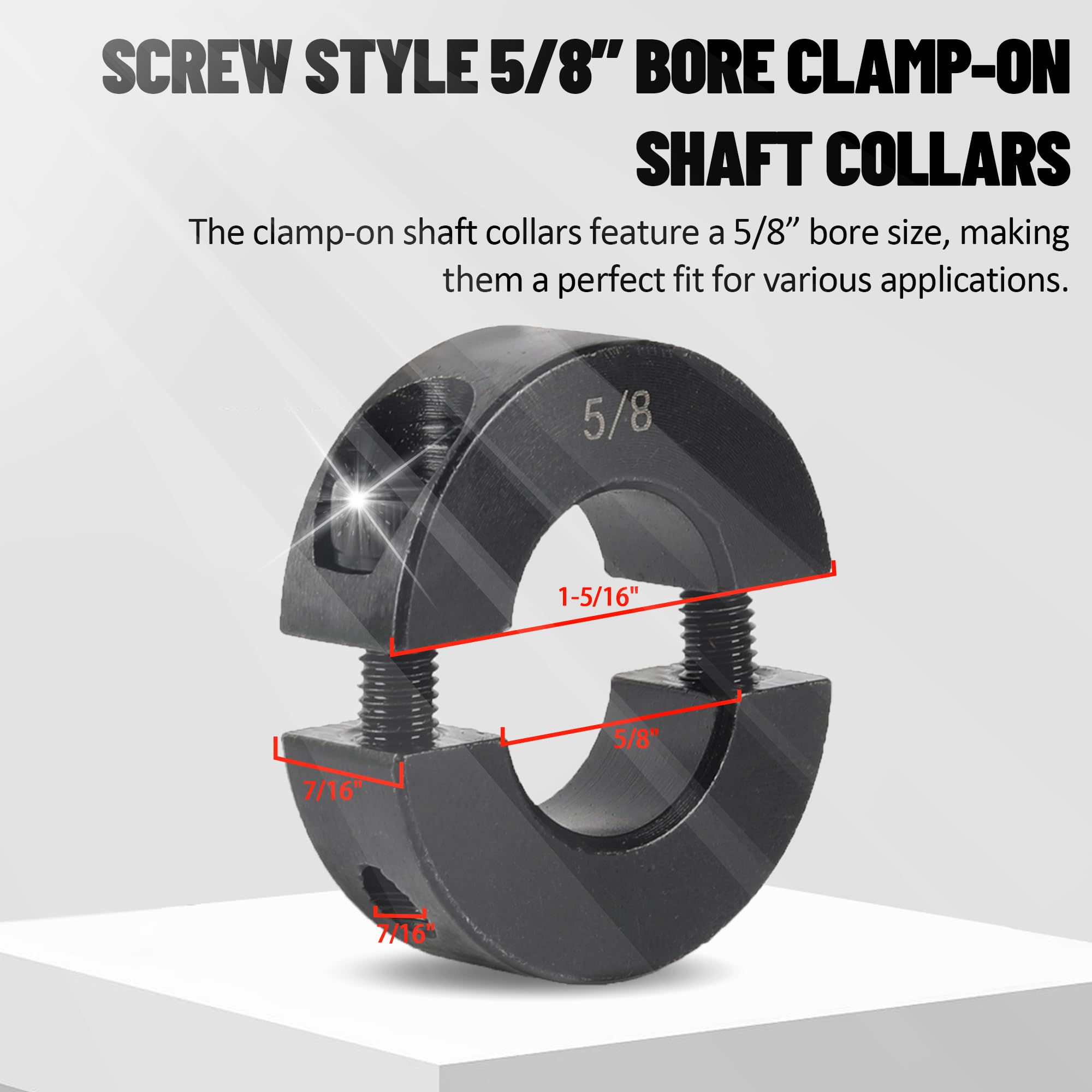 TonGass Shaft Collars - Secure Your Shafts! -2