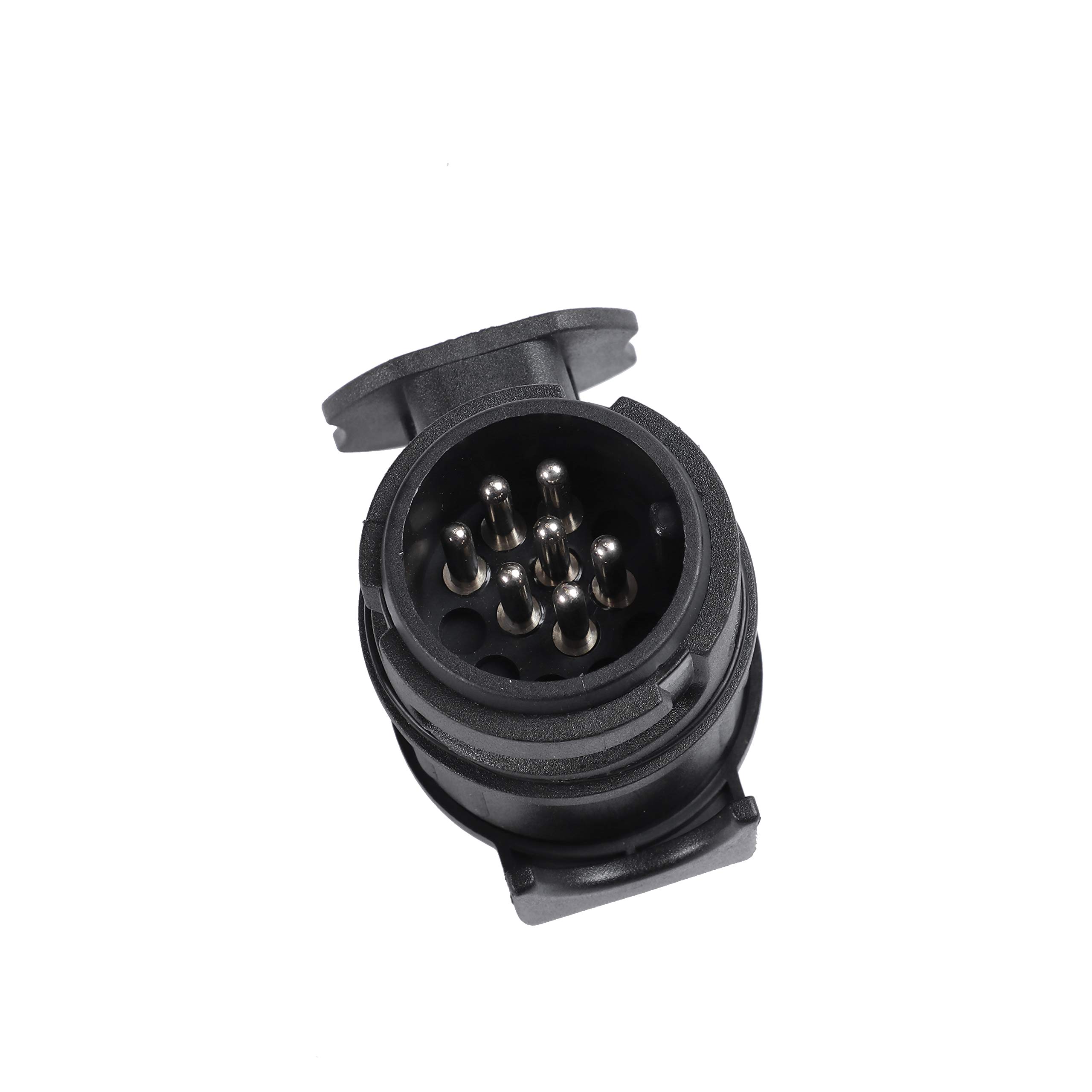 Adattatore Spina Rimorchio Da 13 A 7 Pin N&S 12V - Convertitore Per Roulotte E Caravan