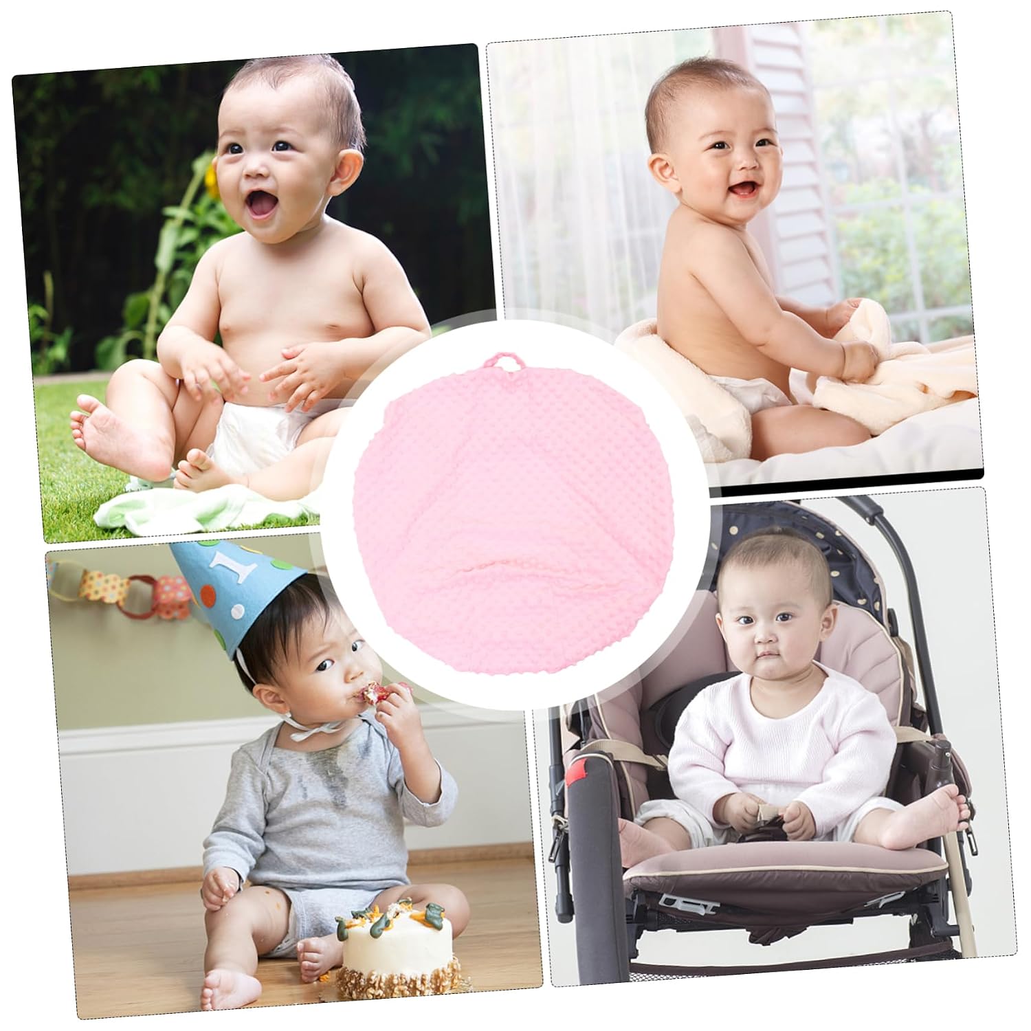 UPKOCH Lounger Cover Breathable Cotton Pillow Cover for Newborns Removable and Washable for Home and Travel
