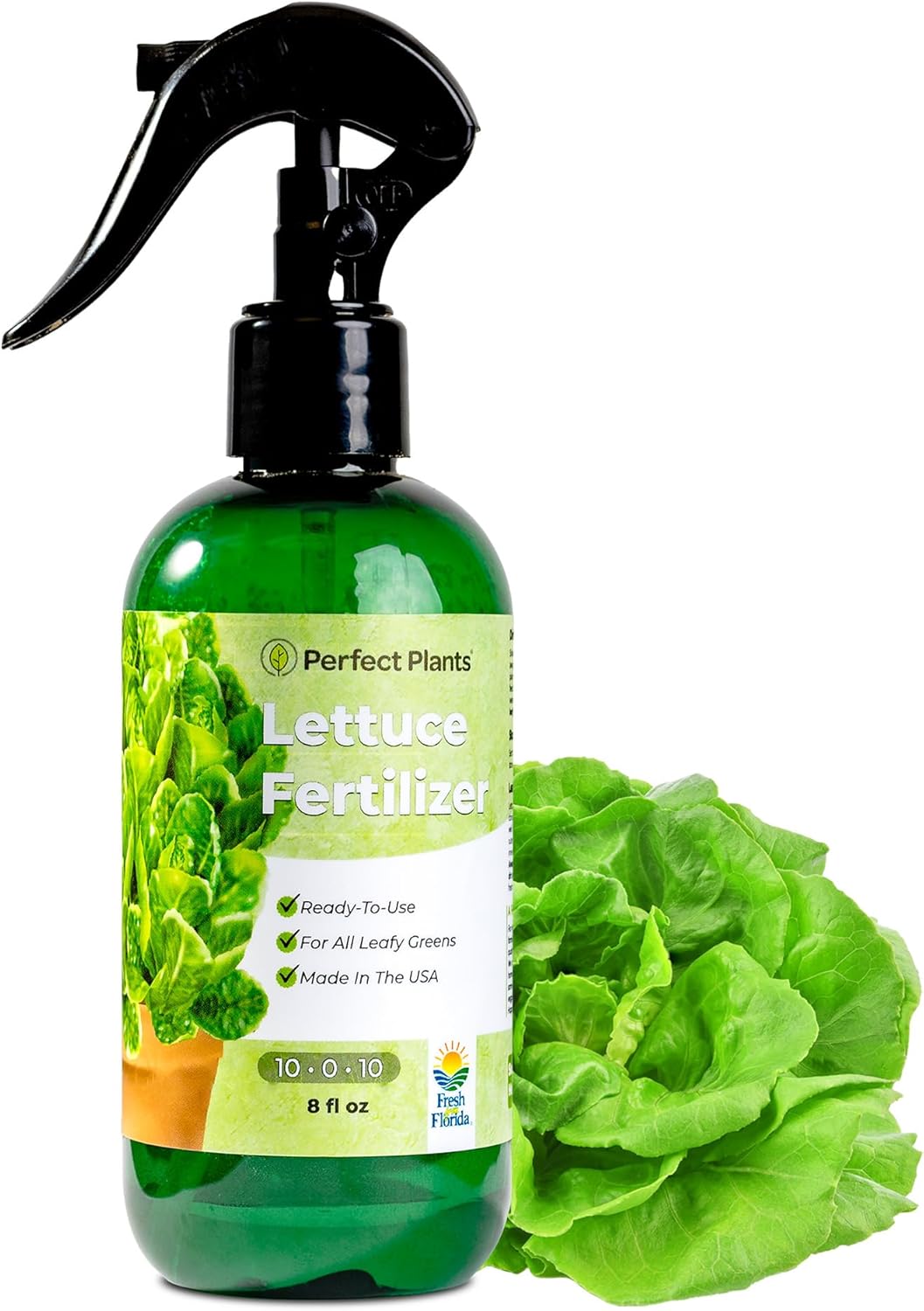 Fertilizante líquido Premium para lechuga 10-0-10 8 fl oz